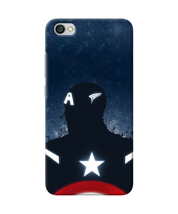 Captain america Shield Redmi Y1 Lite Real 4D Back Cover