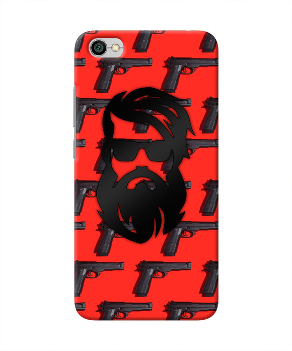 Rocky Bhai Beard Look Redmi Y1 Lite Real 4D Back Cover