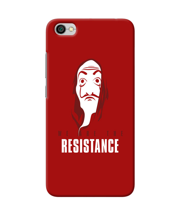 Money Heist Resistance Quote Redmi Y1 Lite Back Cover