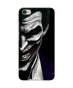 The Joker Black Redmi Y1 Lite Back Cover