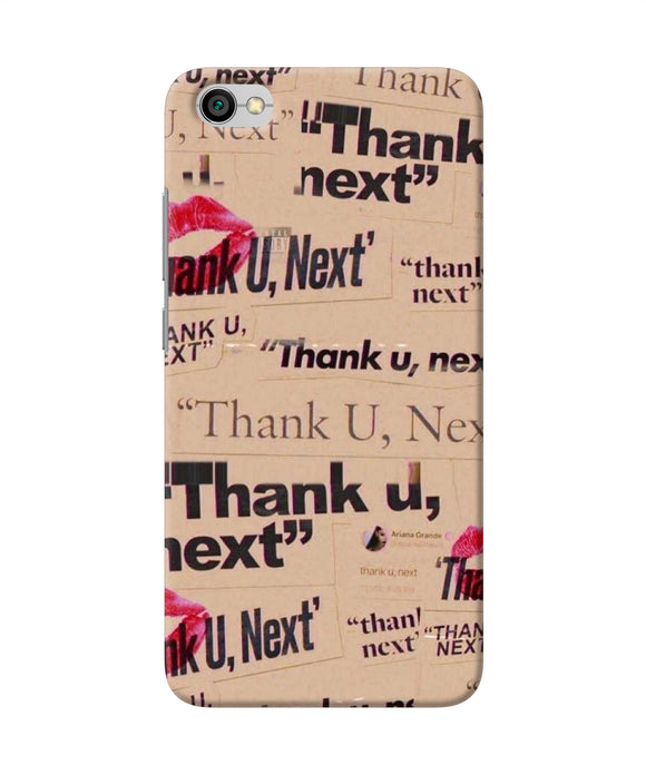 Thank You Next Redmi Y1 Lite Back Cover