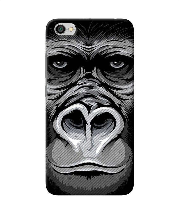 Black Chimpanzee Redmi Y1 Lite Back Cover