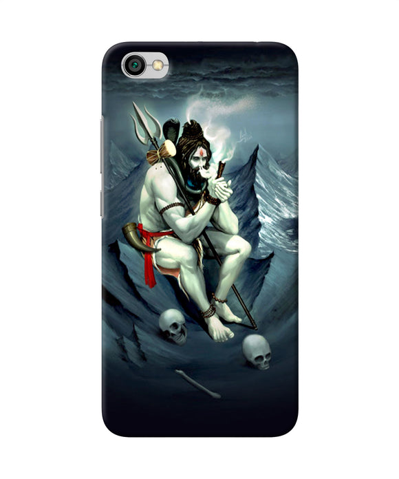 Lord Shiva Chillum Redmi Y1 Lite Back Cover