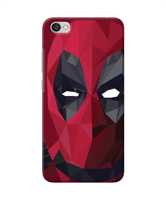 Abstract Deadpool Mask Redmi Y1 Lite Back Cover