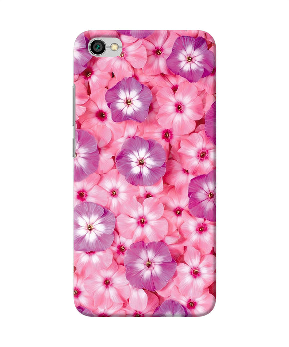 Natural Pink Flower Redmi Y1 Lite Back Cover