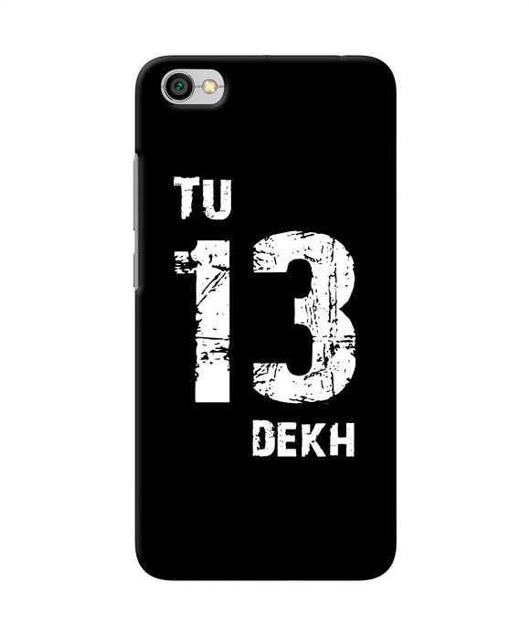 Tu Tera Dekh Quote Redmi Y1 Lite Back Cover