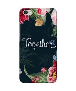 Together Flower Redmi Y1 Lite Back Cover