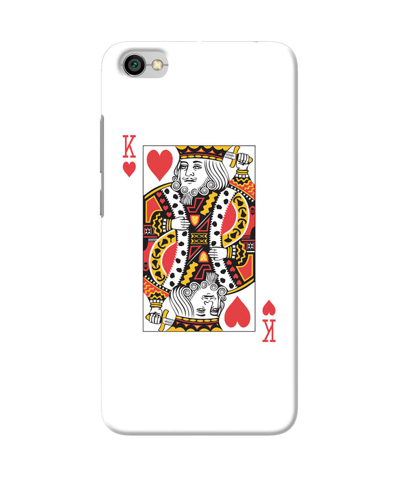 Heart King Card Redmi Y1 Lite Back Cover