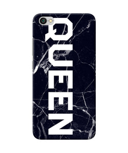 Queen Marble Text Redmi Y1 Lite Back Cover