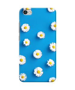 White Flowers Redmi Y1 Lite Back Cover