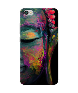 Buddha Face Painting Redmi Y1 Lite Back Cover