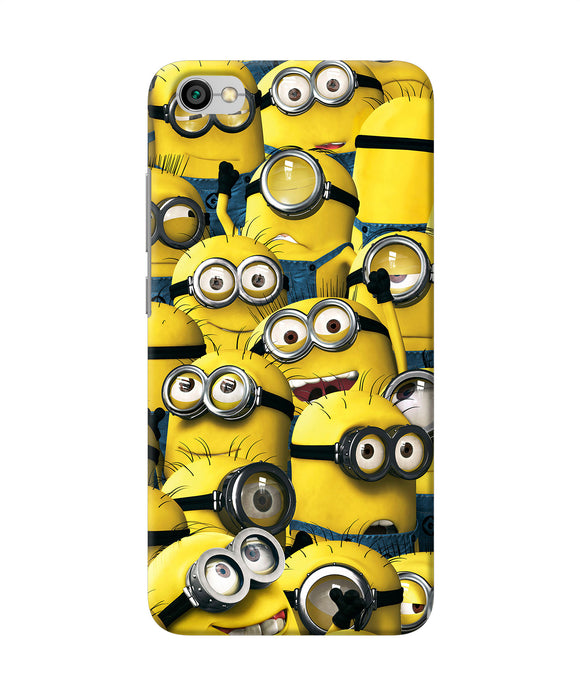 Minions Crowd Redmi Y1 Lite Back Cover