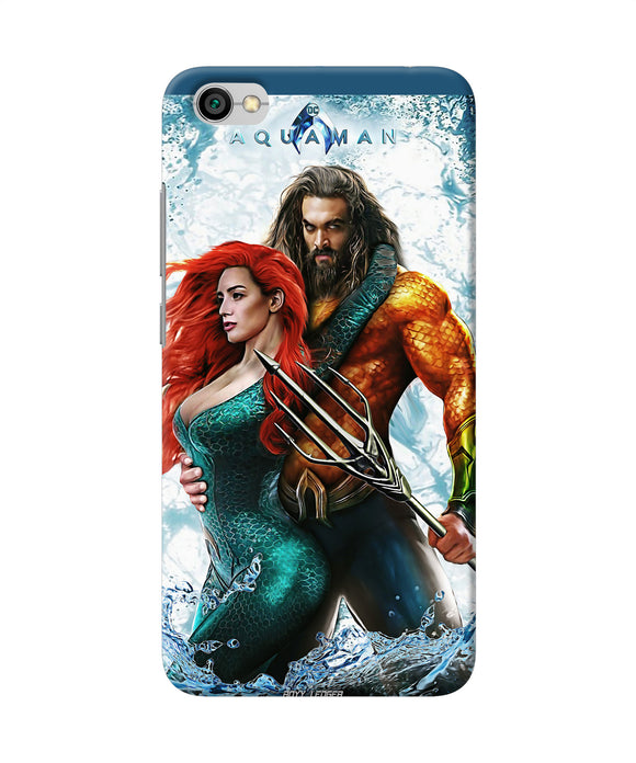 Aquaman Couple Water Redmi Y1 Lite Back Cover