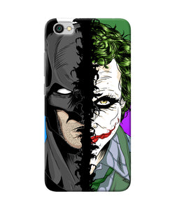 Batman Vs Joker Half Face Redmi Y1 Lite Back Cover