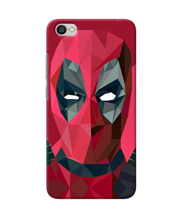 Abstract Deadpool Full Mask Redmi Y1 Lite Back Cover