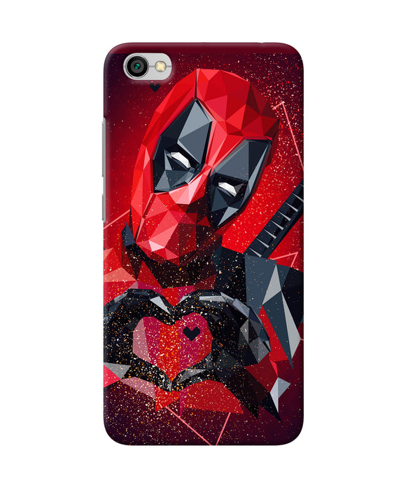 Deadpool Love Redmi Y1 Lite Back Cover