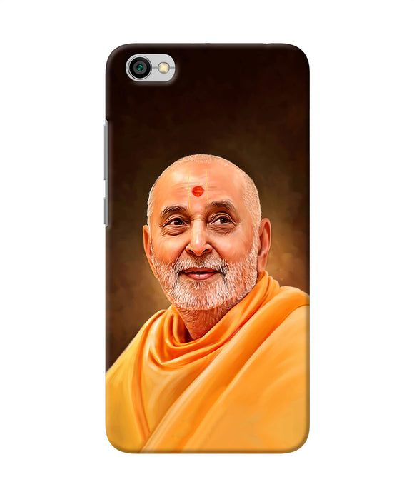 Pramukh Swami Painting Redmi Y1 Lite Back Cover