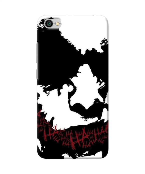 Black And White Joker Rugh Sketch Redmi Y1 Lite Back Cover