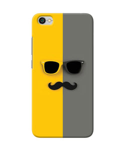 Mustache Glass Redmi Y1 Lite Back Cover