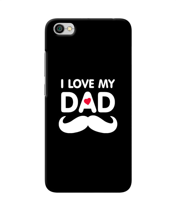 I Love My Dad Mustache Redmi Y1 Lite Back Cover