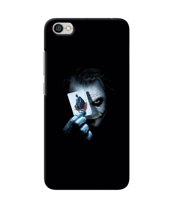 Joker Dark Knight Card Redmi Y1 Lite Back Cover