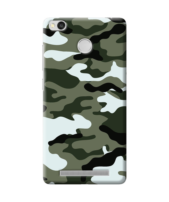 Camouflage Redmi 3s Prime Back Cover