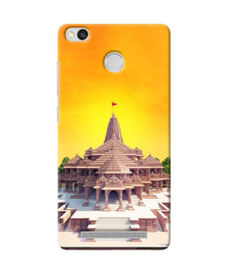 Ram Mandir Ayodhya Redmi 3s Prime Back Cover
