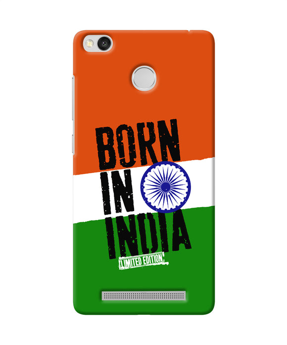 Born in India Redmi 3S Prime Back Cover