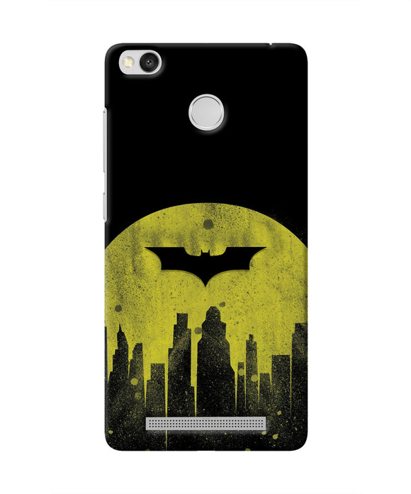 Batman Sunset Redmi 3S Prime Real 4D Back Cover