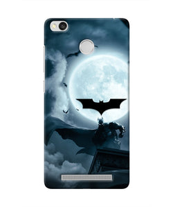 Batman Rises Redmi 3S Prime Real 4D Back Cover