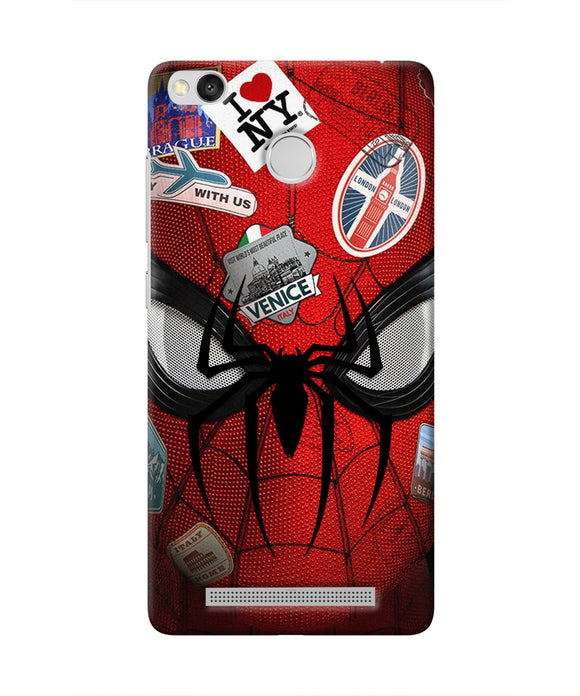 Spiderman Far from Home Redmi 3S Prime Real 4D Back Cover