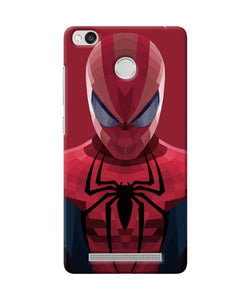Spiderman Art Redmi 3S Prime Real 4D Back Cover