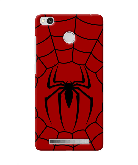 Spiderman Web Redmi 3S Prime Real 4D Back Cover