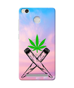 Weed Dreamy Redmi 3S Prime Real 4D Back Cover