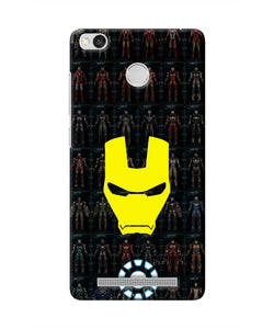 Iron Man Suit Redmi 3S Prime Real 4D Back Cover