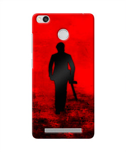 Rocky Bhai with Gun Redmi 3S Prime Real 4D Back Cover