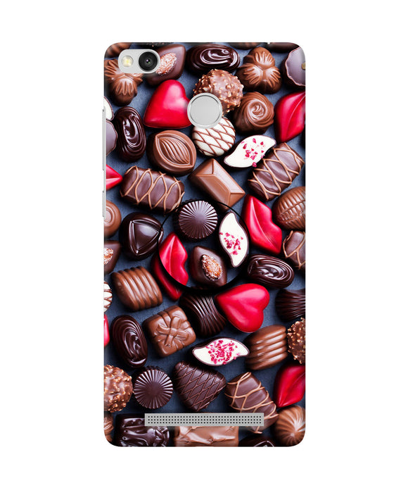 Chocolates Redmi 3S Prime Pop Case
