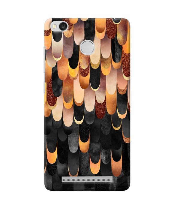 Abstract Wooden Rug Redmi 3s Prime Back Cover