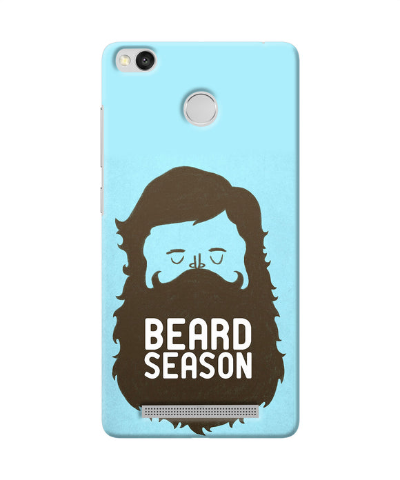 Beard Season Redmi 3s Prime Back Cover