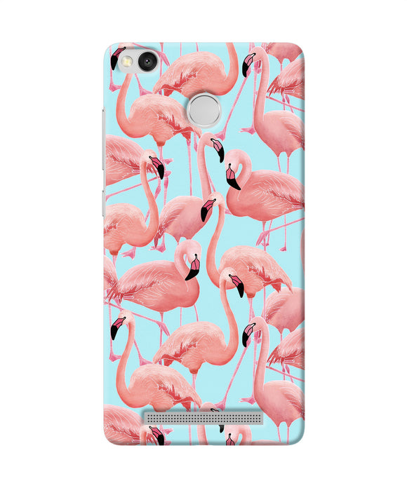 Abstract Sheer Bird Print Redmi 3s Prime Back Cover