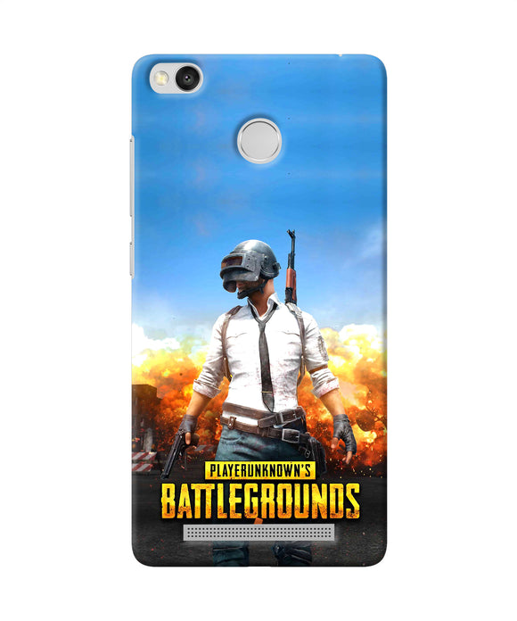 Pubg Poster Redmi 3s Prime Back Cover