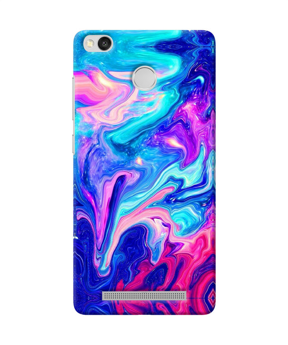 Abstract Colorful Water Redmi 3s Prime Back Cover