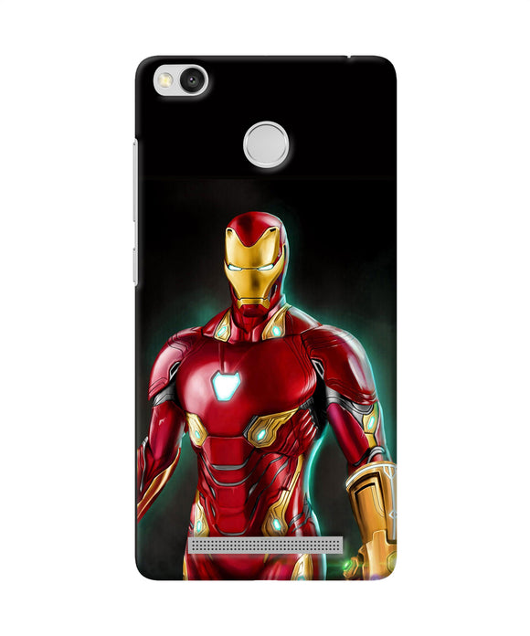 Ironman Suit Redmi 3s Prime Back Cover