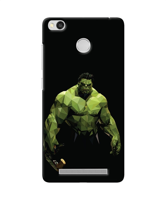 Abstract Hulk Buster Redmi 3s Prime Back Cover