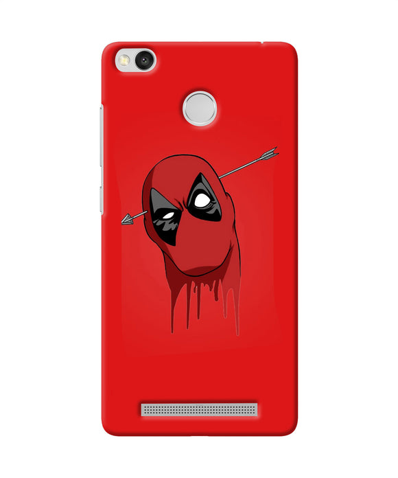 Funny Deadpool Redmi 3s Prime Back Cover