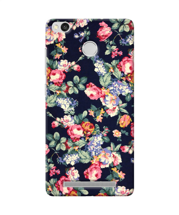 Natural Flower Print Redmi 3s Prime Back Cover