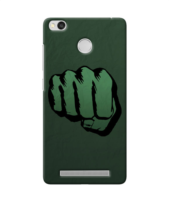 Hulk Smash Logo Redmi 3s Prime Back Cover