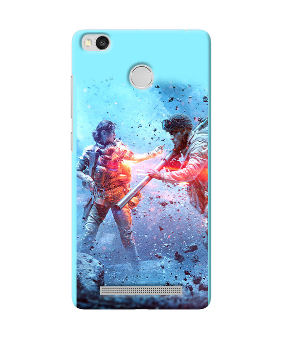 Pubg Water Fight Redmi 3s Prime Back Cover