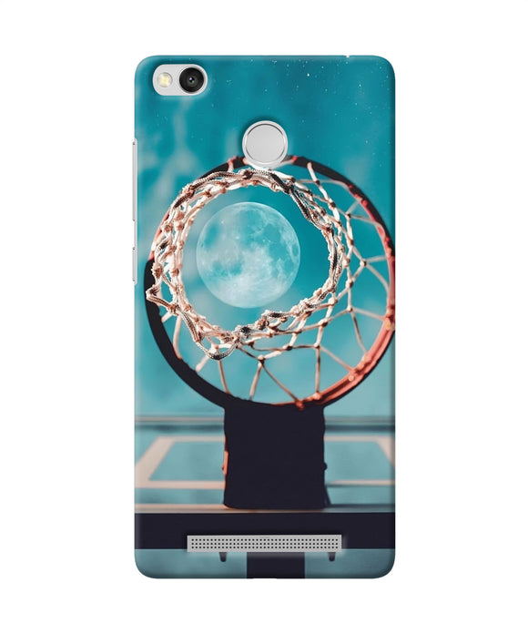 Basket Ball Moon Redmi 3s Prime Back Cover