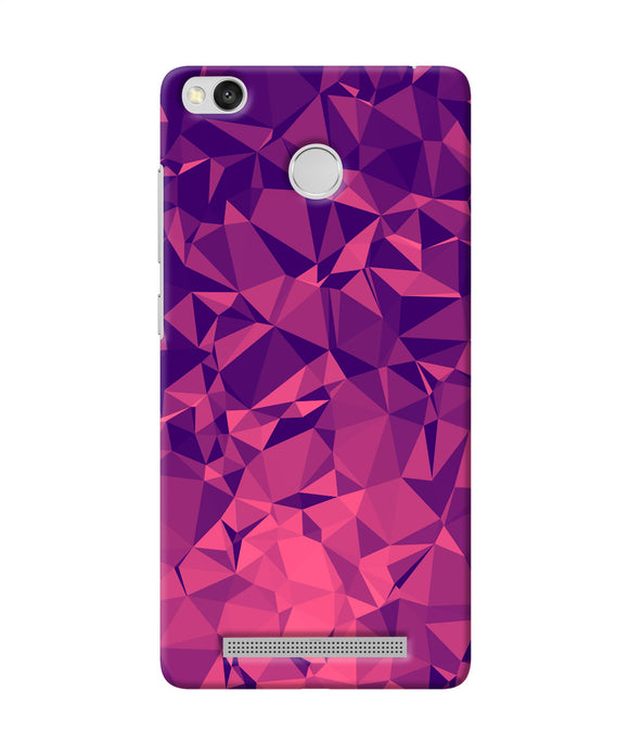 Abstract Red Blue Shine Redmi 3s Prime Back Cover